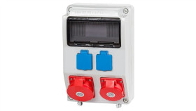 Rozdzielnica Budowlana Mediolan 1X5p 16A 1X5p 32A 2X2p+Z 9 Modułów Italine...