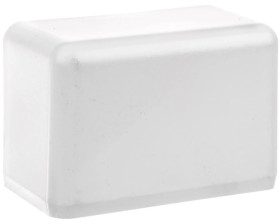 Pokrywa końcowa EKD 80x40mm biała 8501