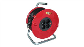 Przedłużacz Bębnowy Brennensthul Akyga Ak-Cr-09 4 Gniazda Ip20 50M