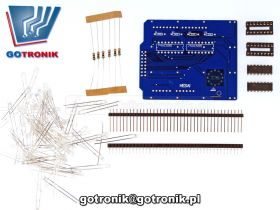 3D LightSquared 4x4x4 LED Cube - Shield Arduino