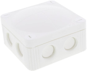 Cable junction box, no. of entries: 4, 4.0 mm², white, IP66/IP67, 10060610