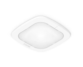 Czujnik obecności i zmierzchu Steinel IR Quattro Slim 4m KNX V3 podtynkowy IP20 kwadrat biały ST058494