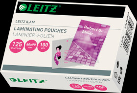 73690002 Laminating films, for business cards, 90 x 60 mm, pack of 100