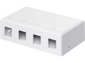 Pusta obudowa Keystone 4-porty