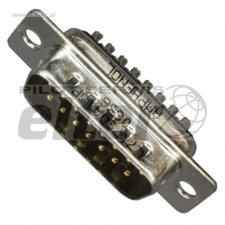 Złącze D-SUB 15PIN męskie szerokie HQ