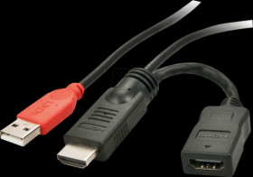 41080 Adapter, HDMI power supply via USB-A