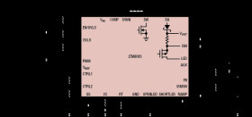 38V Boost µModule Regulator for LED Drive with 10A Switch