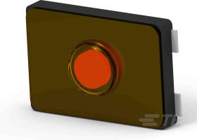 Klosz do przycisku dotykowego SPST 20 przy 15 ma przy V dc IPX7 2.6mm Montaż powierzchniowy