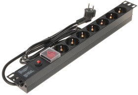 Listwa zasilająca do szaf RACK 19cali L19/7F