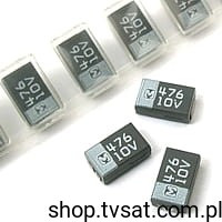 B45196-B2476-K9 47uF 10V Tantalum SMD-D S+M