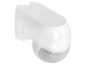 Czujnik ruchu PIR "EL HOME" MD-17B7 zewnętrzny 220 montaż kątowy AC-230V/ 50Hz BIAŁY B71A817 EURA-TECH