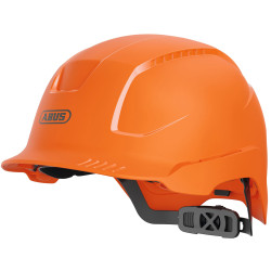 ABUS 41398 SCATOR-E Non-vented Safety Helmet Orange