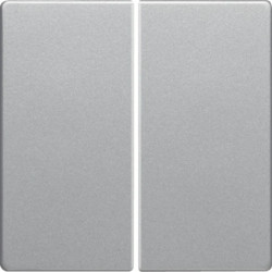 Hager Q.1/Q.3 Klawisze do łącznika 2-klawiszowego alu aksamit lakierowany 16236084