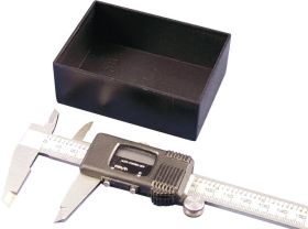 Obudowa do zalewania Hammond Electronics, ABS, czarny, (D x S x W) 89 x 64 x 32.5 mm, 5 szt.