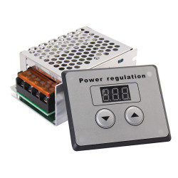 4kW 4000W 230V AC Voltage Regulator with Control Panel