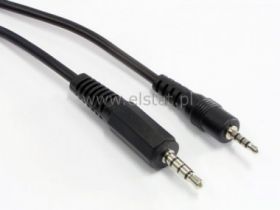 Kabel JACK 3.5 4pin - Jack 2.5 4pin 3m