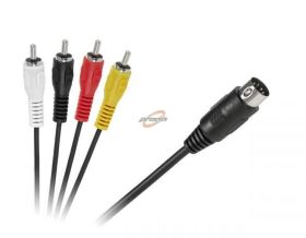 KABEL DIN-4xRCA 1.8m