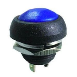 PRZYCISK PBS-33B OKRĄGŁY NIEBIESKI