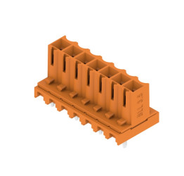 Wtyk PCB 7-pinowe -rzędowe raster: 3.5mm Weidmuller Żeński