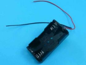 BC-203 UCHWYT BATERII 2xAA (R-6)+KABELK