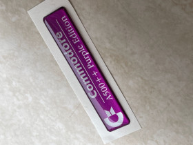 Amiga 500 replacement badge for 500