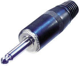 Rean AV NYS225B Złącze męskie jack 6,35 mm złącze męskie Ilość styków: 2 1 szt.