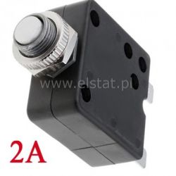 Bezpiecznik przeciążeniowy 2A z resetem W58