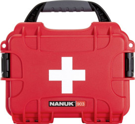 NANUK 903-FSA9 Apteczka pierwszej pomocy (pusta) 188 x 79 x 124 czerwony