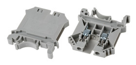 Kostka zaciskowa na szynie DIN RS PRO poziomy: Pojedynczy 22 → 10AWGŚruba 30 (UL/CSA) A, 32 (IEC) A 800 V