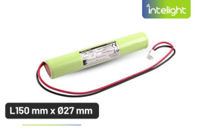 Pakiet akumulatorów NiMH 3,6V 4000mAh HT do oprawy AURA MT 3H / WARS 3H 1x60/ 2x120 - L150 x Ø27 / 96097