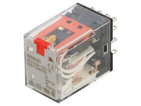 MY4IN-GSR220/240AC Przekaźnik: elektromagnetyczny 4PDT Ucewki: 240VAC 6A/250VAC