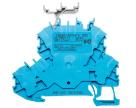 Złączka 2-piętrowa 2,5mm2 N/N niebieska TOPJOBS 2002-2234 /50szt./