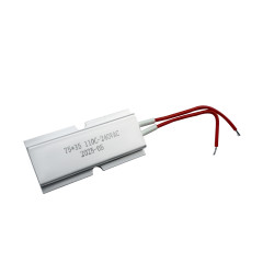 Element grzewczy 110W Ogrzewacz do szaf sterowniczych 240V długość 75mm Grzałka PTC z powłoką aluminiową