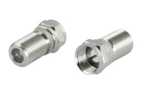 Adapter F wtyk-gniazdo 75 Om Golden Loch