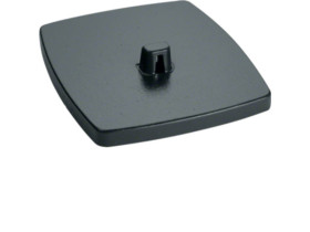 tehalit.DA200 Podstawa kolumny dwustr. DA200-80(45) przyłącze elastyczne sz-czarny DAFF220009011 HAGER