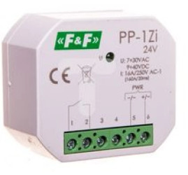 Przekaźnik elektromagnetyczny 1Z 16A 7-30V AC/9-40V DC (160A/20ms) PP-1Zi-24V