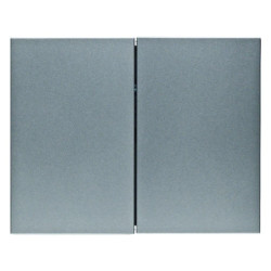 Berker K.5 Przycisk 2-krotny, stal szlachetna, lakierowany 85142173