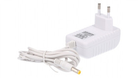 Zasilacz Led Gniazdkowy 12V 24W 5.5/2.5 Biały