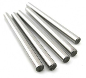 3x50mm Axle Rod Shaft - Carbon Steel