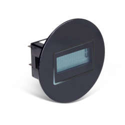 Trumeter 3400-3010 LCD Counter 10-300VDC / 20-300VAC Round Flush Mount Reset