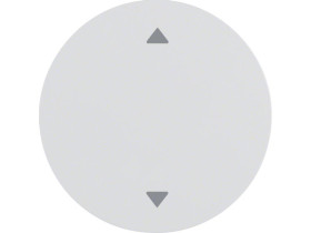 BERKER R.1/R.3 Klawisz nadrukiem symbolu "strzałki" biały 16202049 HAGER