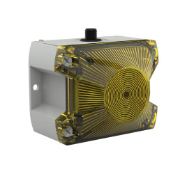 Sygnalizator 24 V DC Migające Żółty Montaż panelowy Ksenon