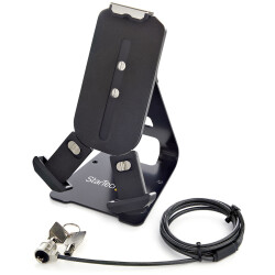 StarTech.com SECTBLTDT Secure Tablet Stand w/ K-Slot Cable Lock - Locking Table