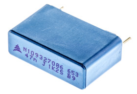 Kondensator foliowy 47nF 1.25 kV dc, 500 V ac EPCOS Polipropylenowe rozstaw: 22.5mm THT ±5