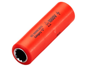 Nasadka głęboka Izolowana nasadka głęboka z gniazdem 1/4 cala 11mm izolowana ITL Insulated Tools Ltd
