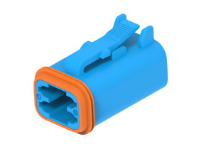 Złącze samochodowe 4-pinowe TE Connectivity 2-rzędowe Żeński 13A DT06-4S Kabel Kabel wTYK 4-DROŻNY