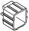 End position lock, for sealed connector, 174260-7