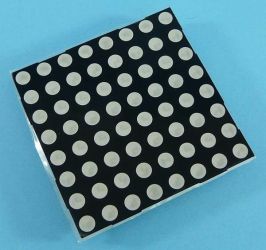 MATRYCA LED 8x8 RED 60x60mm LED 5mm WA