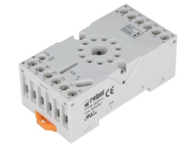 GZP11 Podstawka PIN: 11 10A 250VAC na panel,na szynę DIN -40...70C