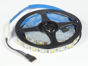 Taśma LED 5050 12V/300LED/5m RGB+WW biały ciepły IP20